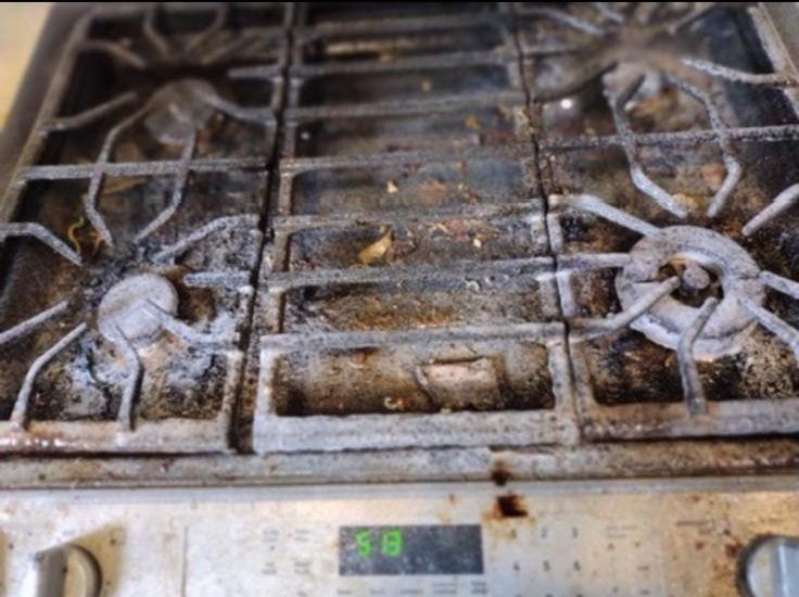 Before - Kitchen Cleaning